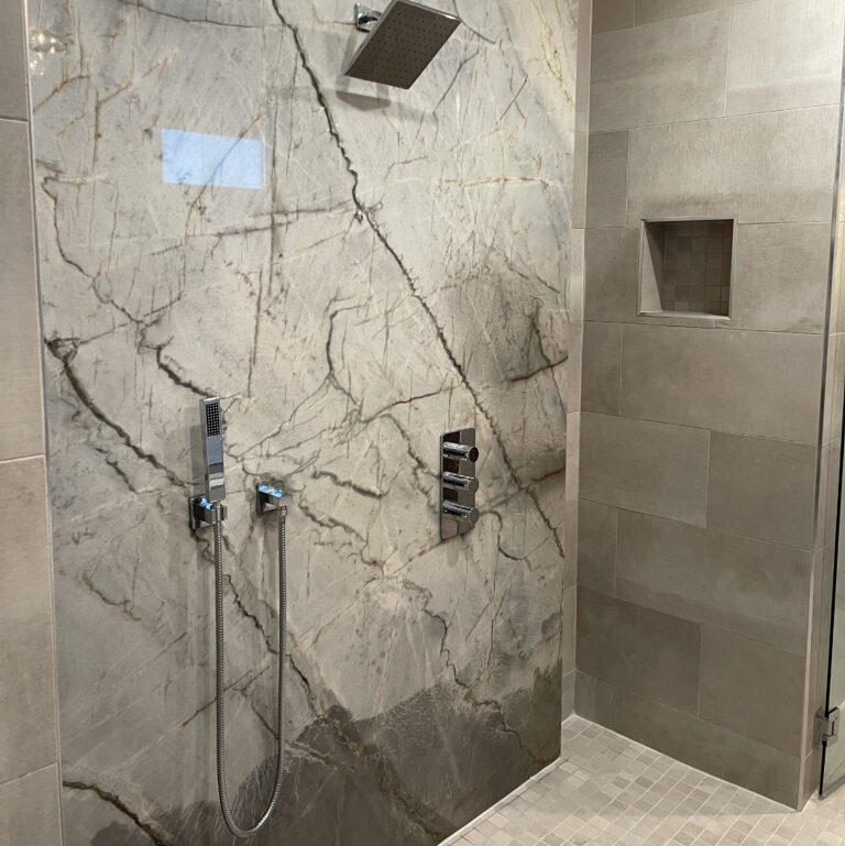 granite shower